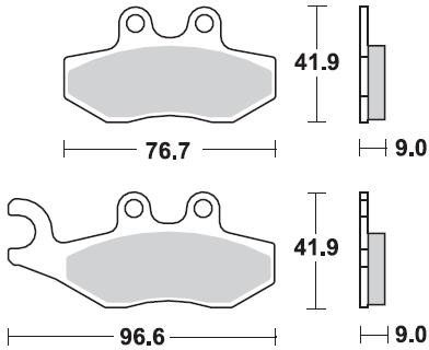 Braking 888SM1 brake pads