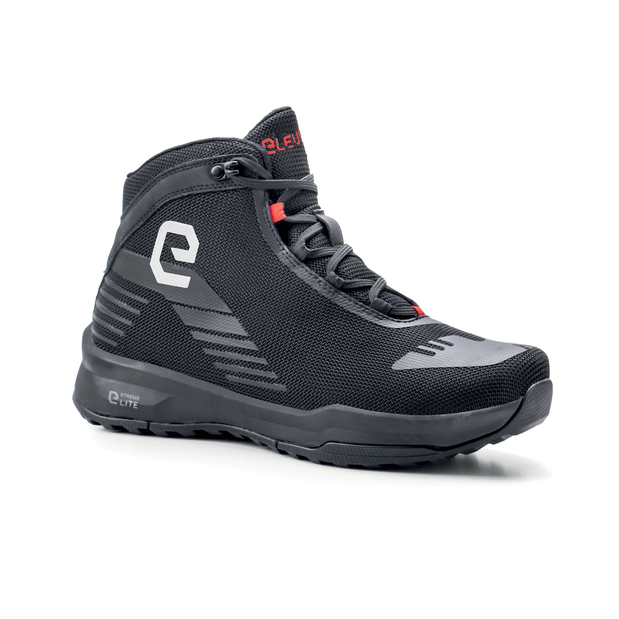 Eleveit Town Air Black Ventilated Motorcycle Shoes