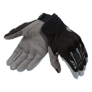 T.UR G-Six Ventilated Summer Motorcycle Gloves Black/Ice