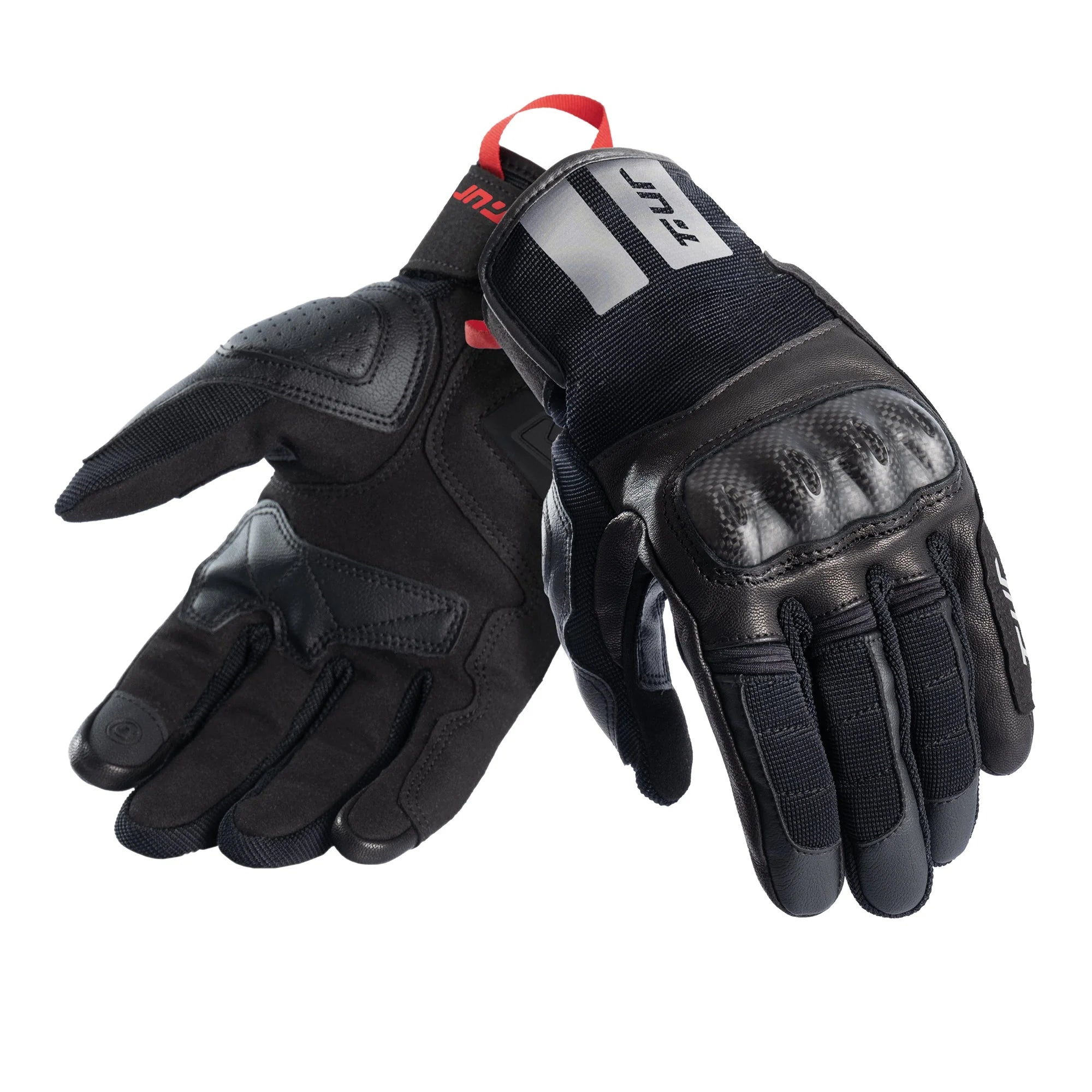 T.UR G-Speed Ventilated Motorcycle Gloves Black