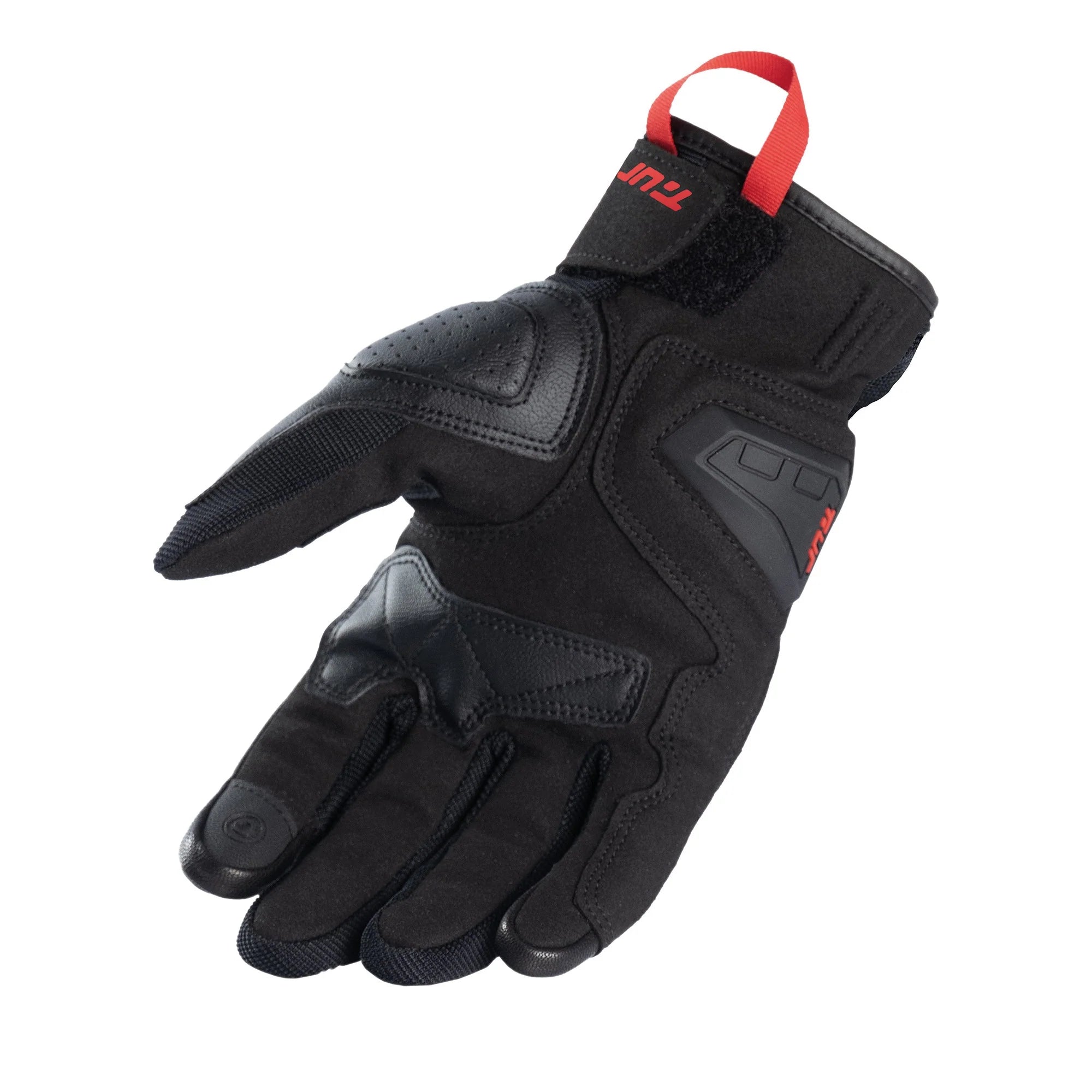 T.UR G-Speed Ventilated Motorcycle Gloves Black