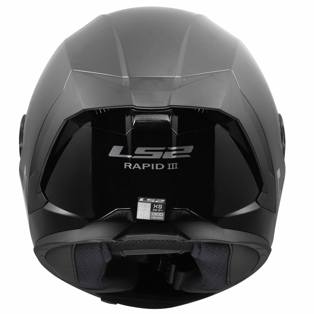 LS2 RAPID III GLOSS BLACK