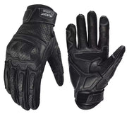 MJ MOTO “TORQUE” LEATHER BLACK