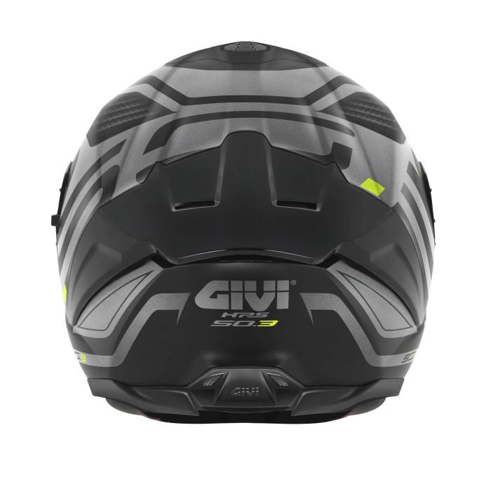 GIVI 50.3 QUASAR MATTE BLACK/TITANIUM/HV-YELLOW
