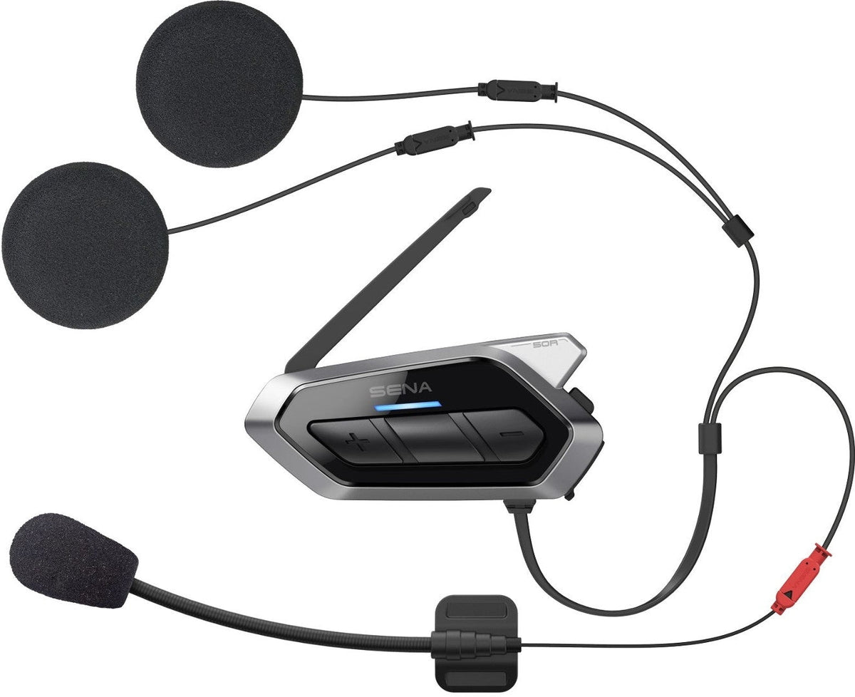 Sena 50R Mesh Intercom, rear view