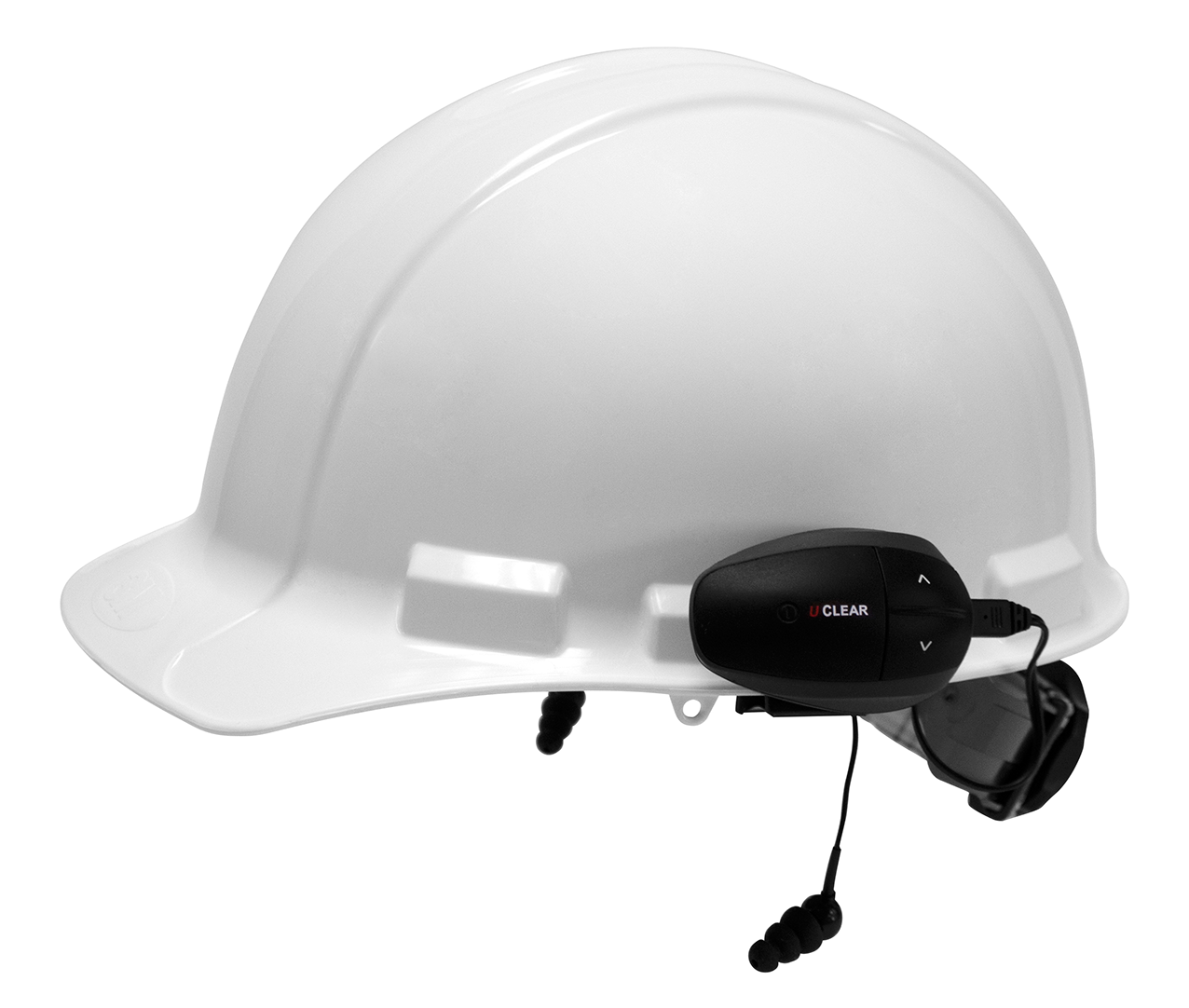 UClear Earbuds with Microphone for Half-Helmets