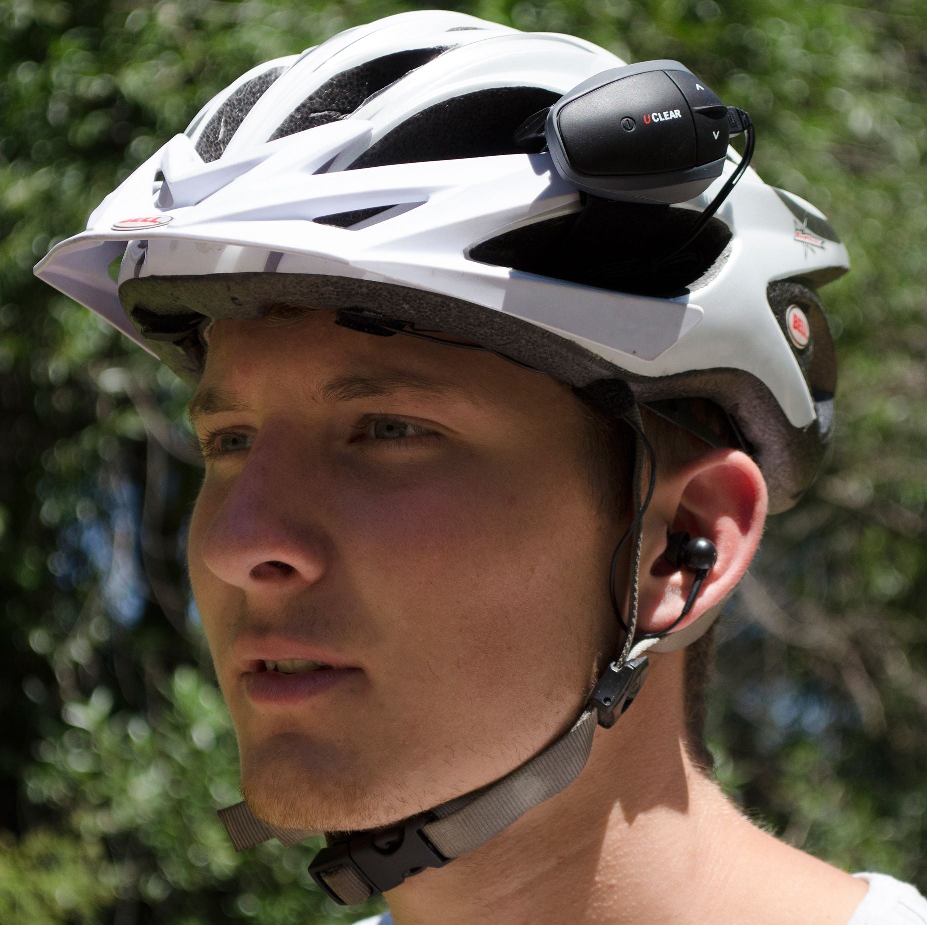 UClear Earbuds with Microphone for Half-Helmets
