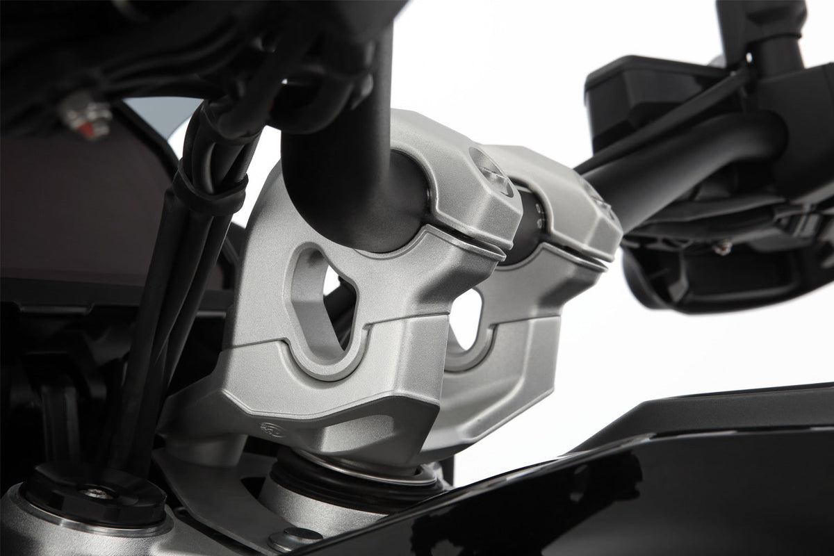 Wunderlich - ERGO+ handlebar riser R 1300 GS - silver