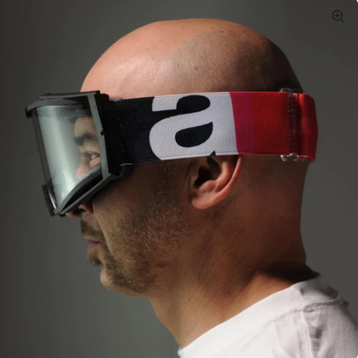 Ariete 8K ARI 8-6 MX Goggles Black/White/Pink, Clear Lens