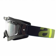 Ariete RC Flow Enduro Goggles Green Strap, Clear Double Ventilated Lens