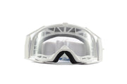 Ariete 8K MX Goggles White/Blue, Clear Lens