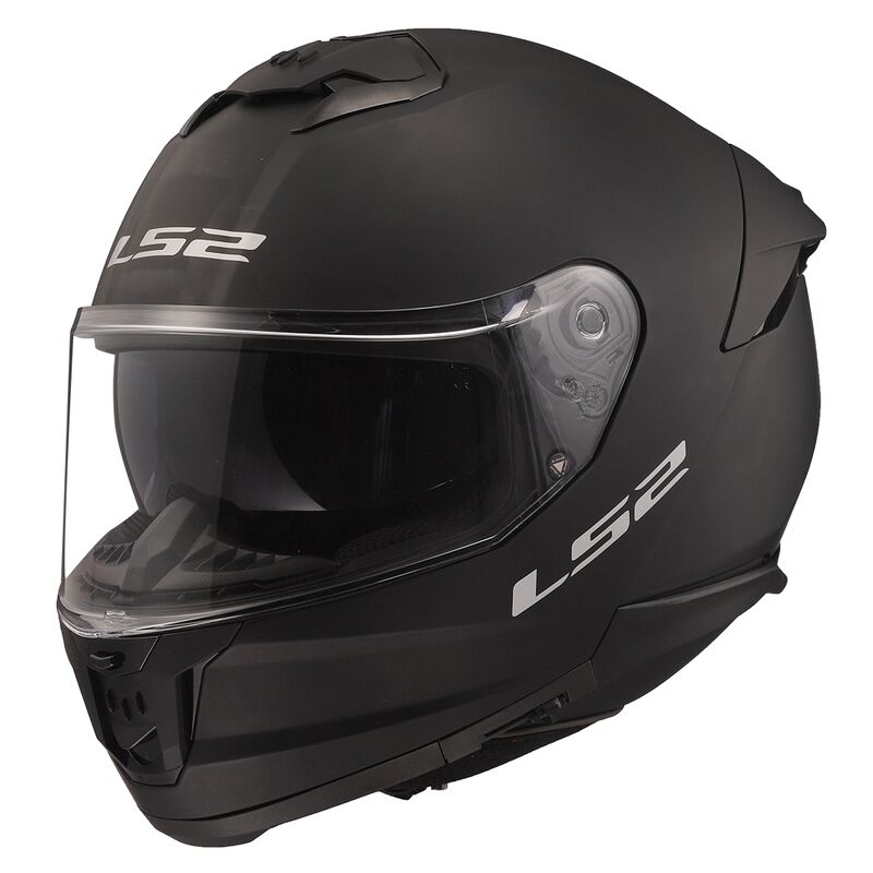 LS2 FF808 STREAM II 2 SOLID MATTE BLACK