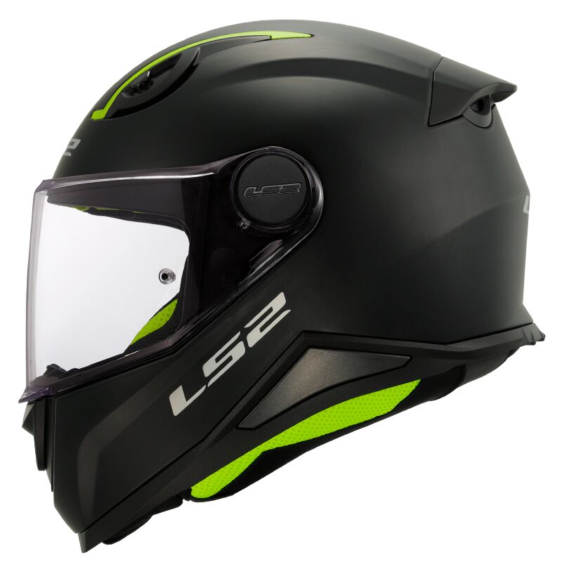 LS2 FF812 KID SOLID MATTE BLACK