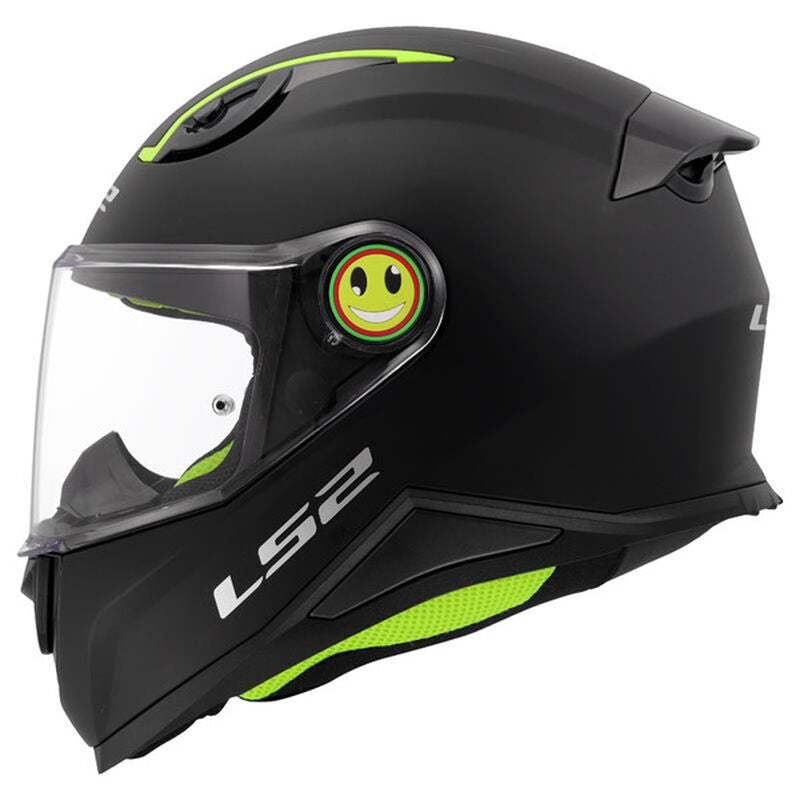 LS2 FF812 KID SOLID MATTE BLACK