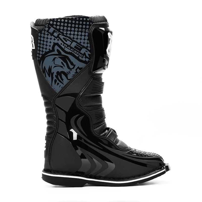 TR Tiger E001 Motocross Boots Black inner side