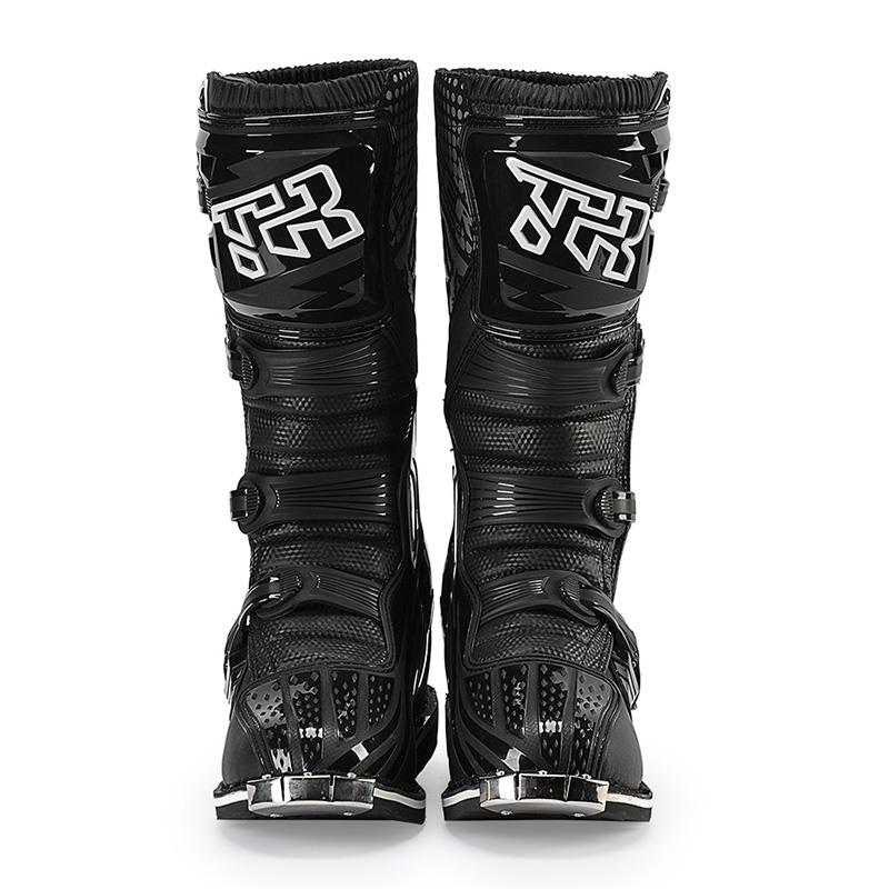 TR Tiger E001 Motocross Boots Black front
