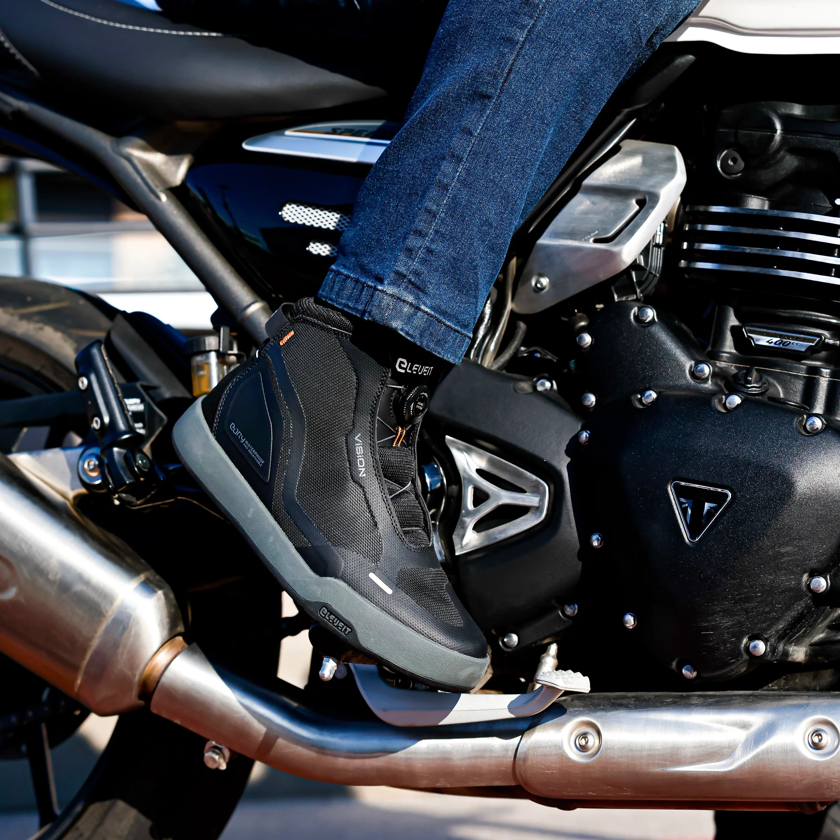 Eleveit Vision E-Dry Waterproof Motorcycle Shoes
