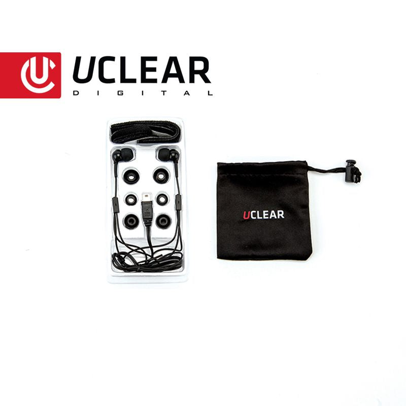 UClear Earbuds with Microphone for Half-Helmets