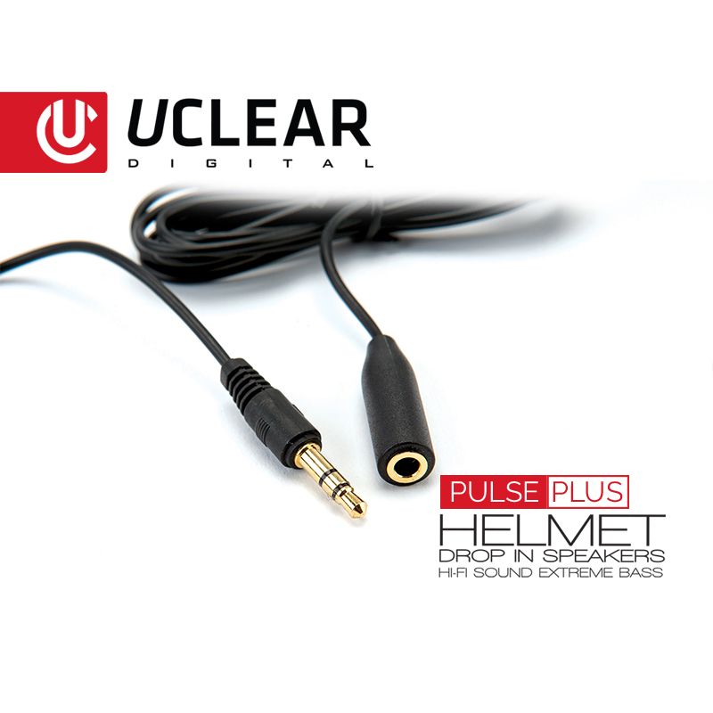 UClear Pulse Drop-In Wired Helmet Speakers