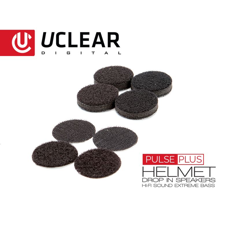 UClear Pulse Drop-In Wired Helmet Speakers