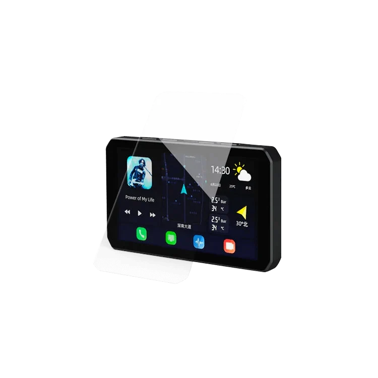 Chigee AIO-5 Tempered Glass Protector, riding display accessory for adventure, touring and naked riders in Lebanon