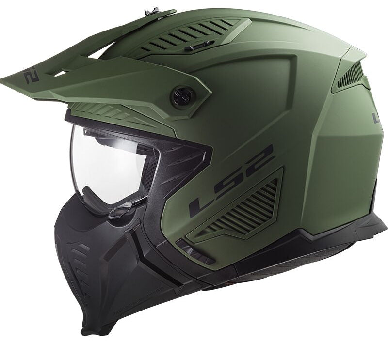 LS2 OF606 DRIFTER SOLID MATTE MILITARY GREEN