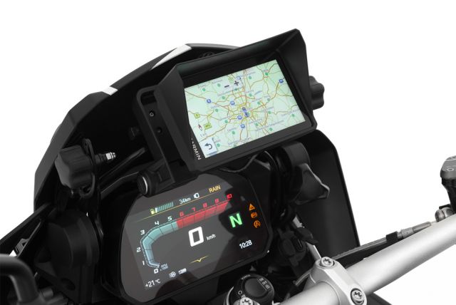 Wunderlich - Sun Visor for the Garmin Zumo XT2 - black