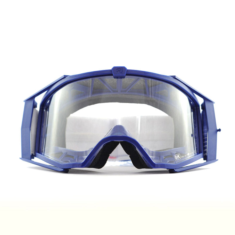 Ariete 8K MX Goggles Navy Blue, Clear Lens