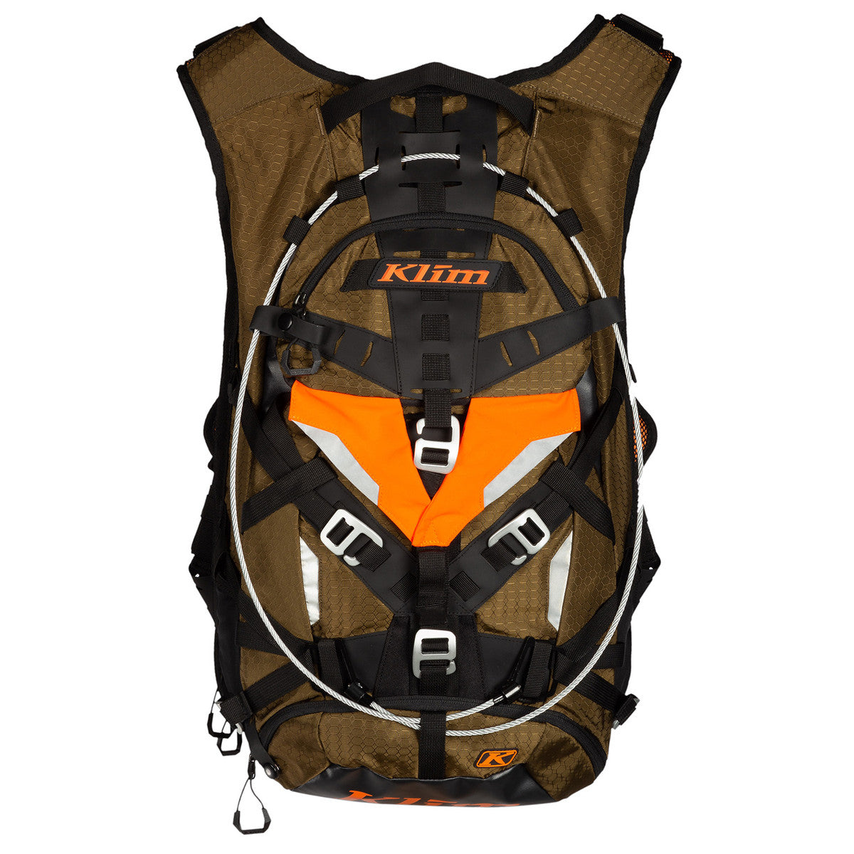 KLIM Tek Pak Motorcycle Backpack, inside view