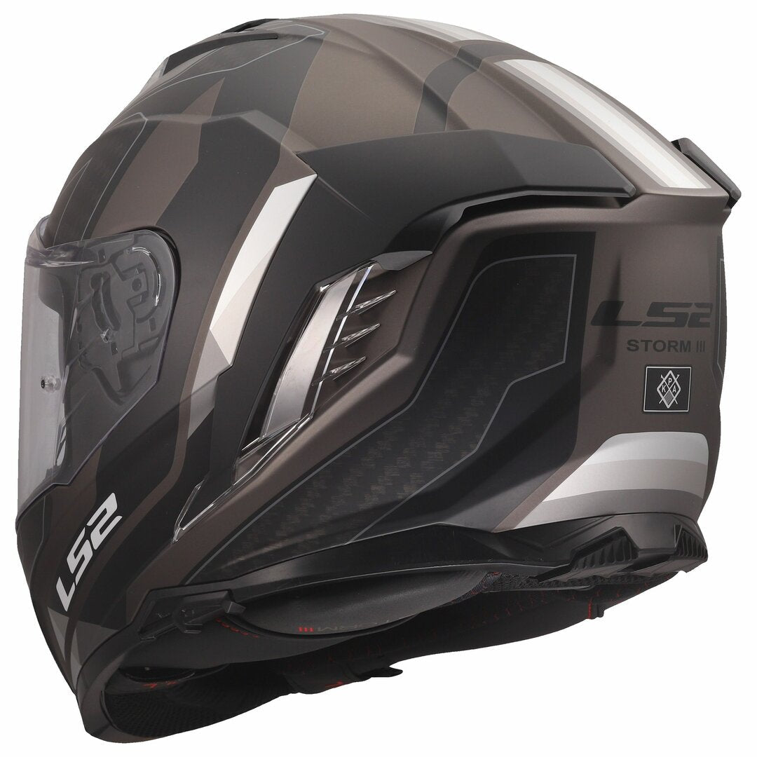 LS2 FF818 STORM III MATTE BLACK GREY