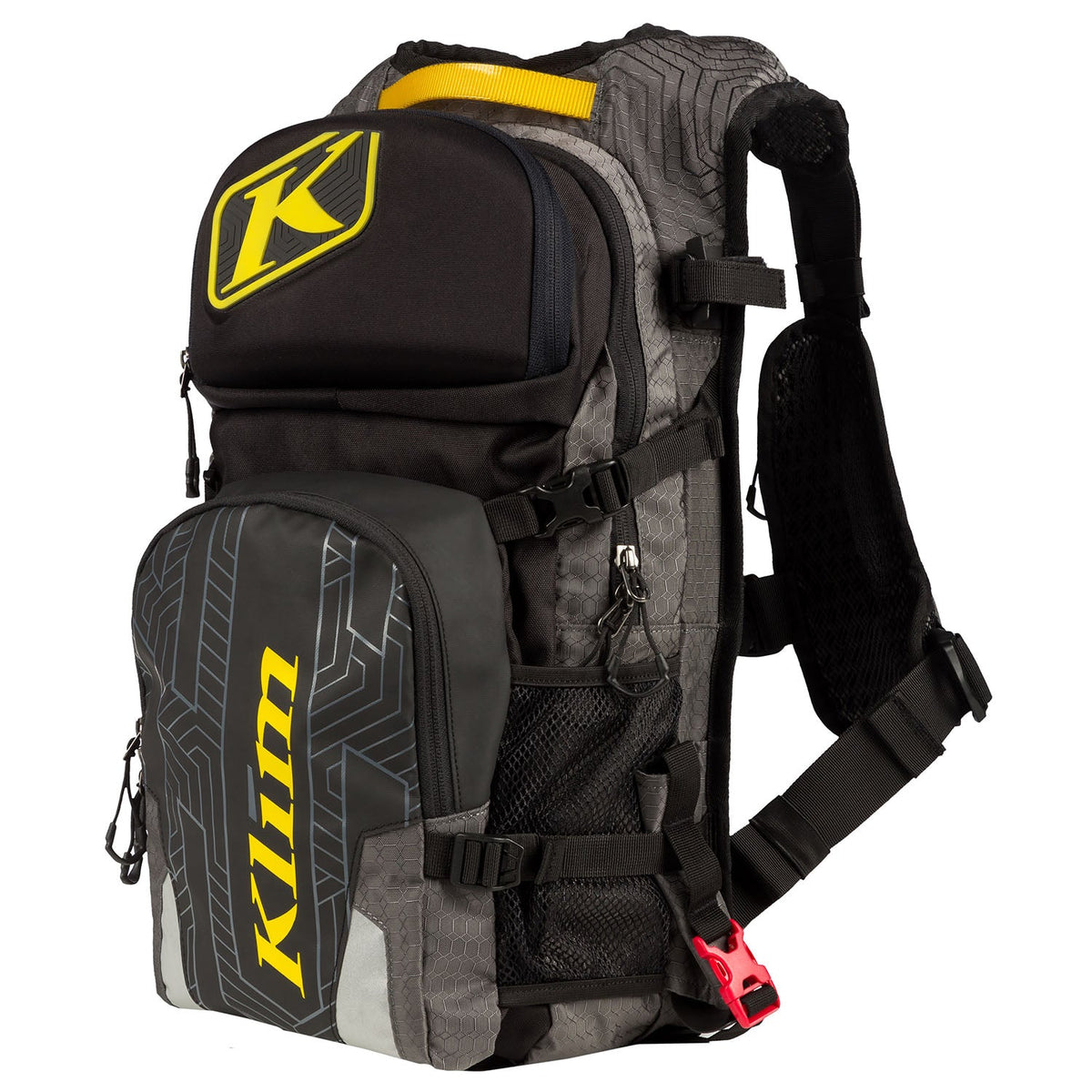 KLIM Nac Pak Shape Shift 3L Hydration Pack, rear view