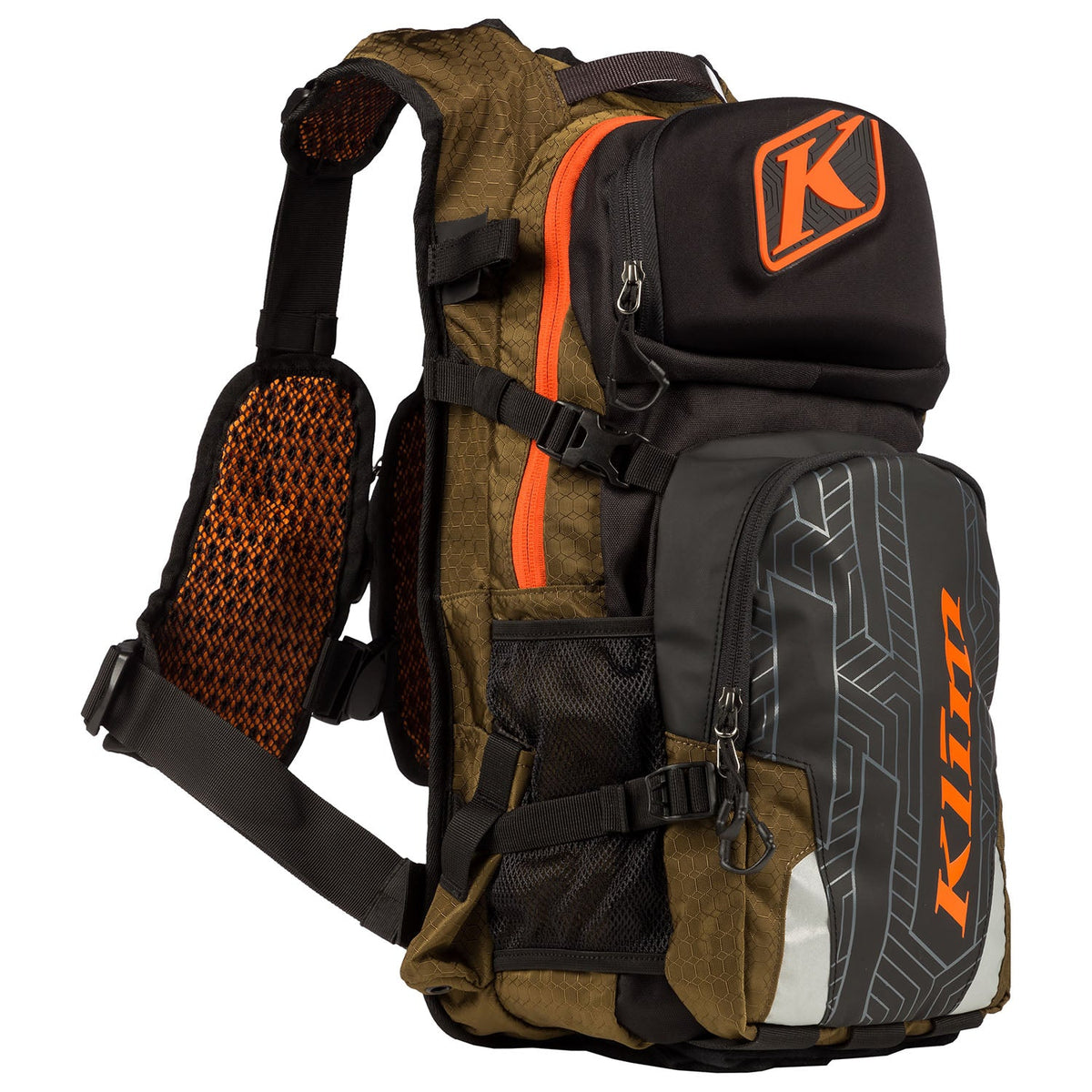 KLIM Nac Pak Shape Shift 3L Hydration Pack, inside view