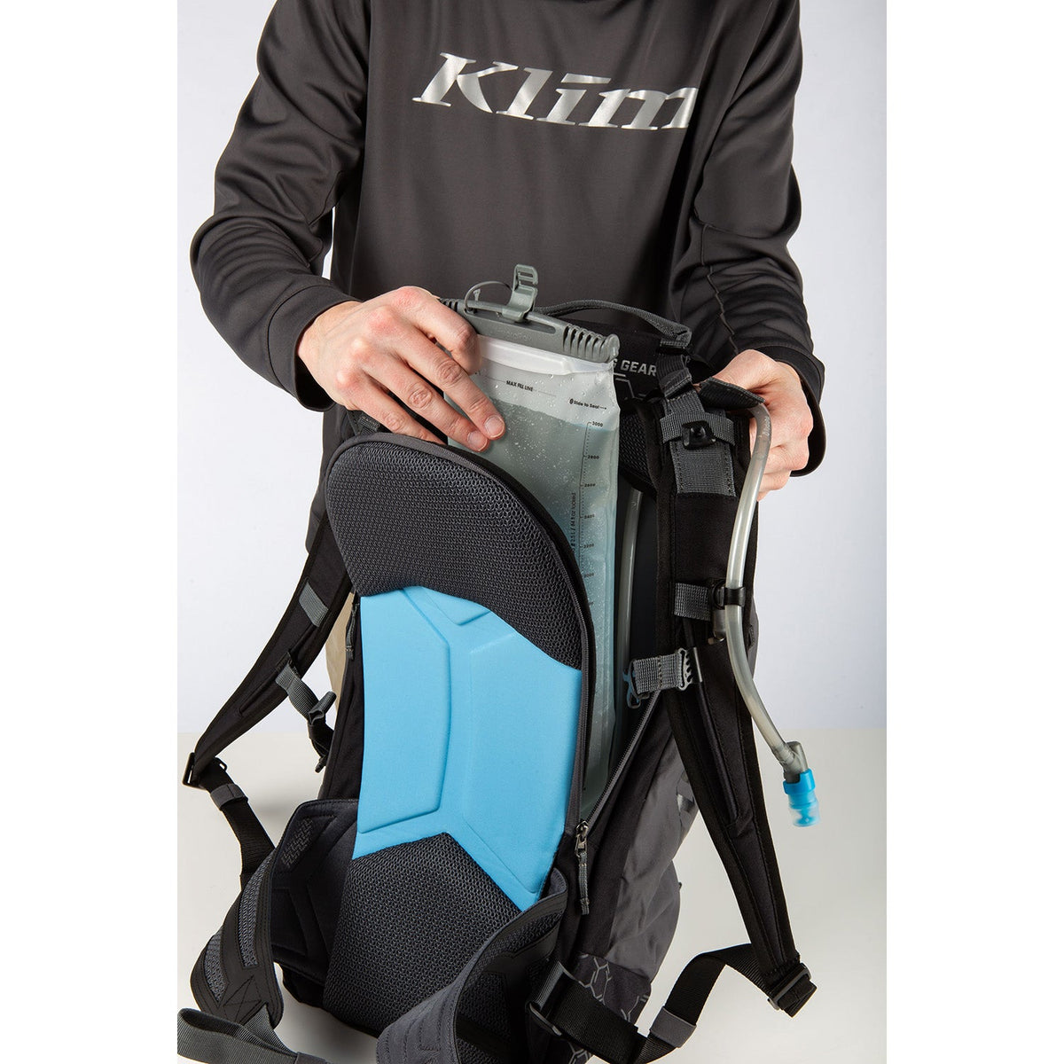 KLIM Arsenal 30 Backpack, rear view
