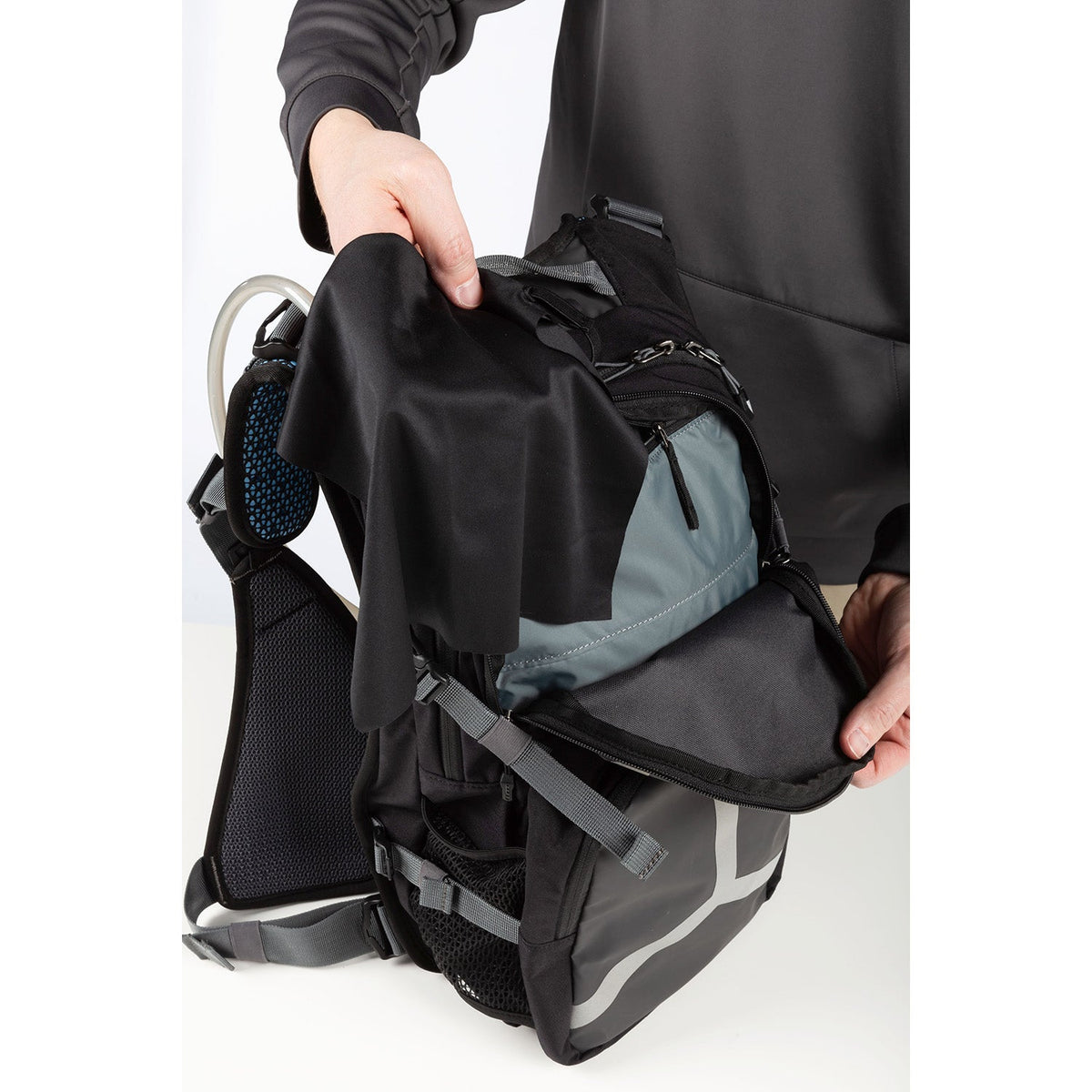 KLIM Arsenal 15 Backpack, rear view