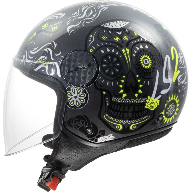 LS2 OF558 SPHERE LUX II 2 MAXCA GLOSSY BLACK H-V YELLOW