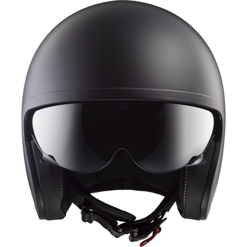LS2 OF599 SPITFIRE II 2 SOLID MATTE BLACK