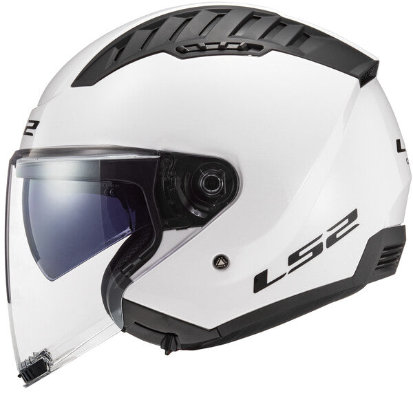 LS2 OF600 COPTER II 2 GLOSSY WHITE