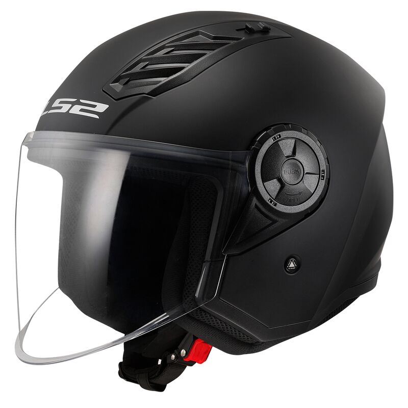 LS2 OF616 AIRFLOW II 2 SOLID MATTE BLACK