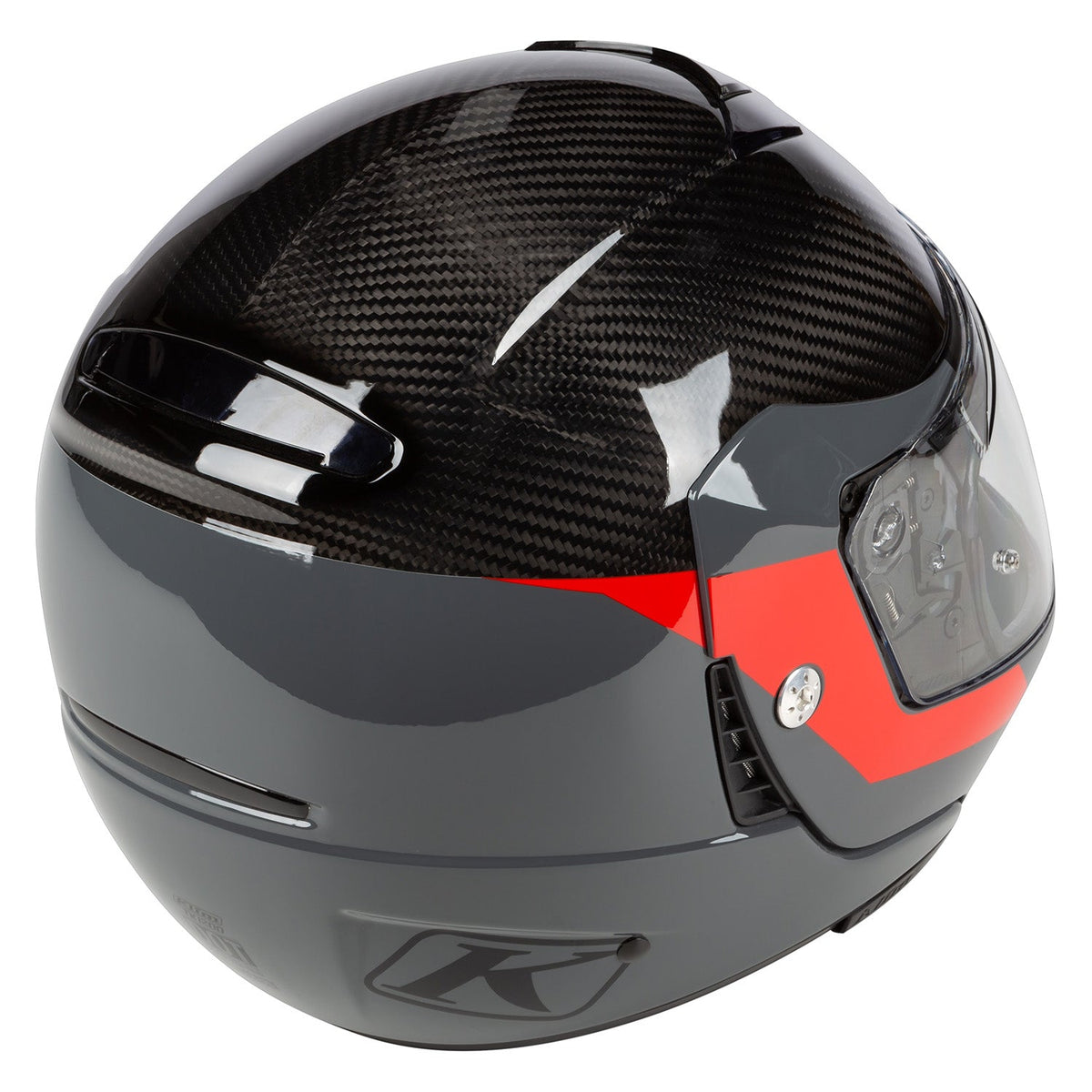 KLIM TK1200 Karbon Helmet, rear view
