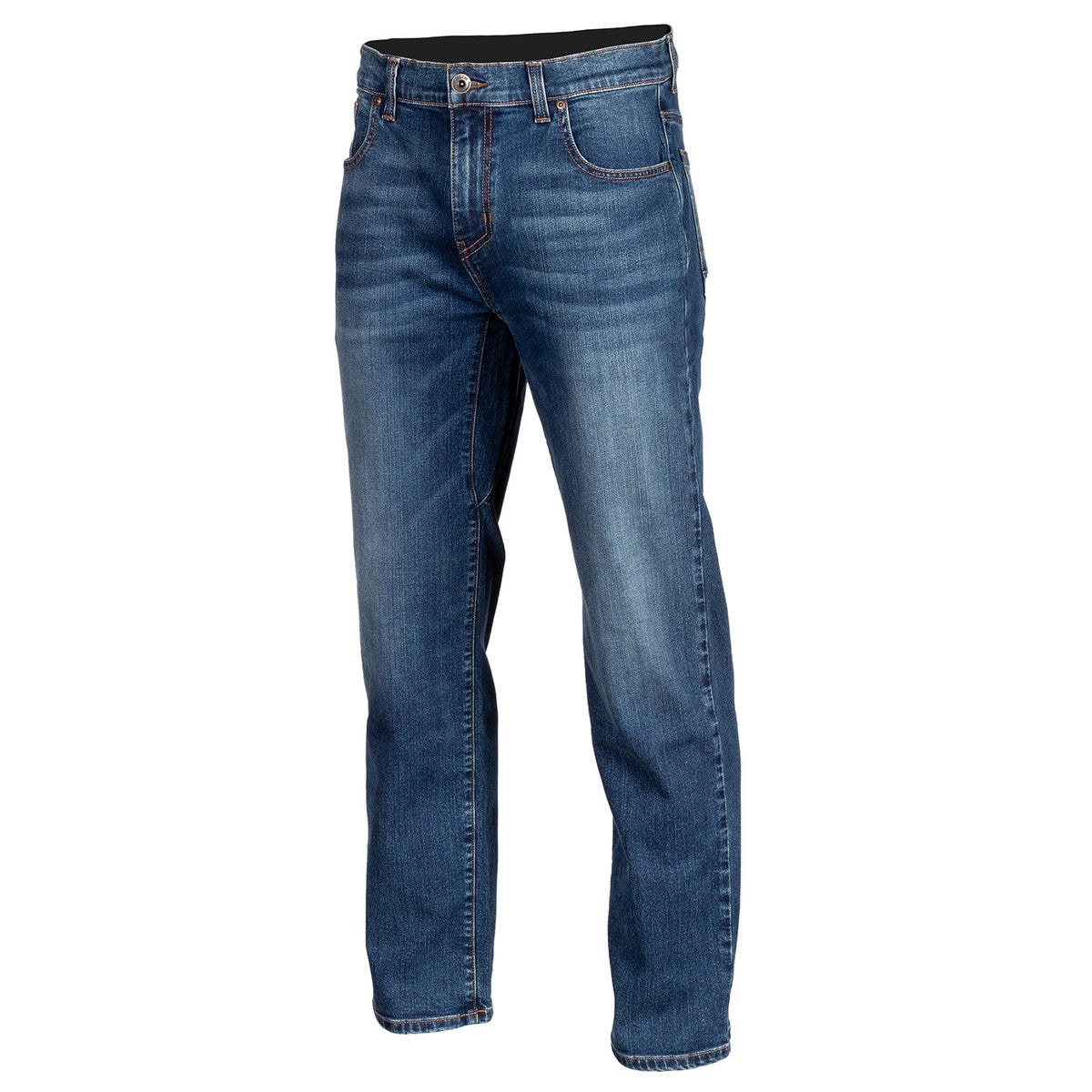 KLIM Unlimited Straight Stretch Denim Jeans, detail