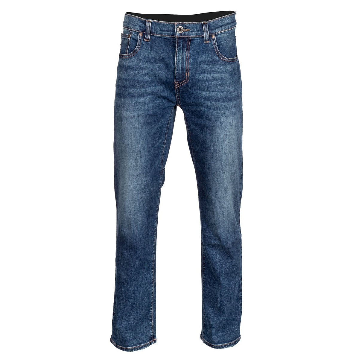 KLIM Unlimited Straight Stretch Denim Jeans, side view