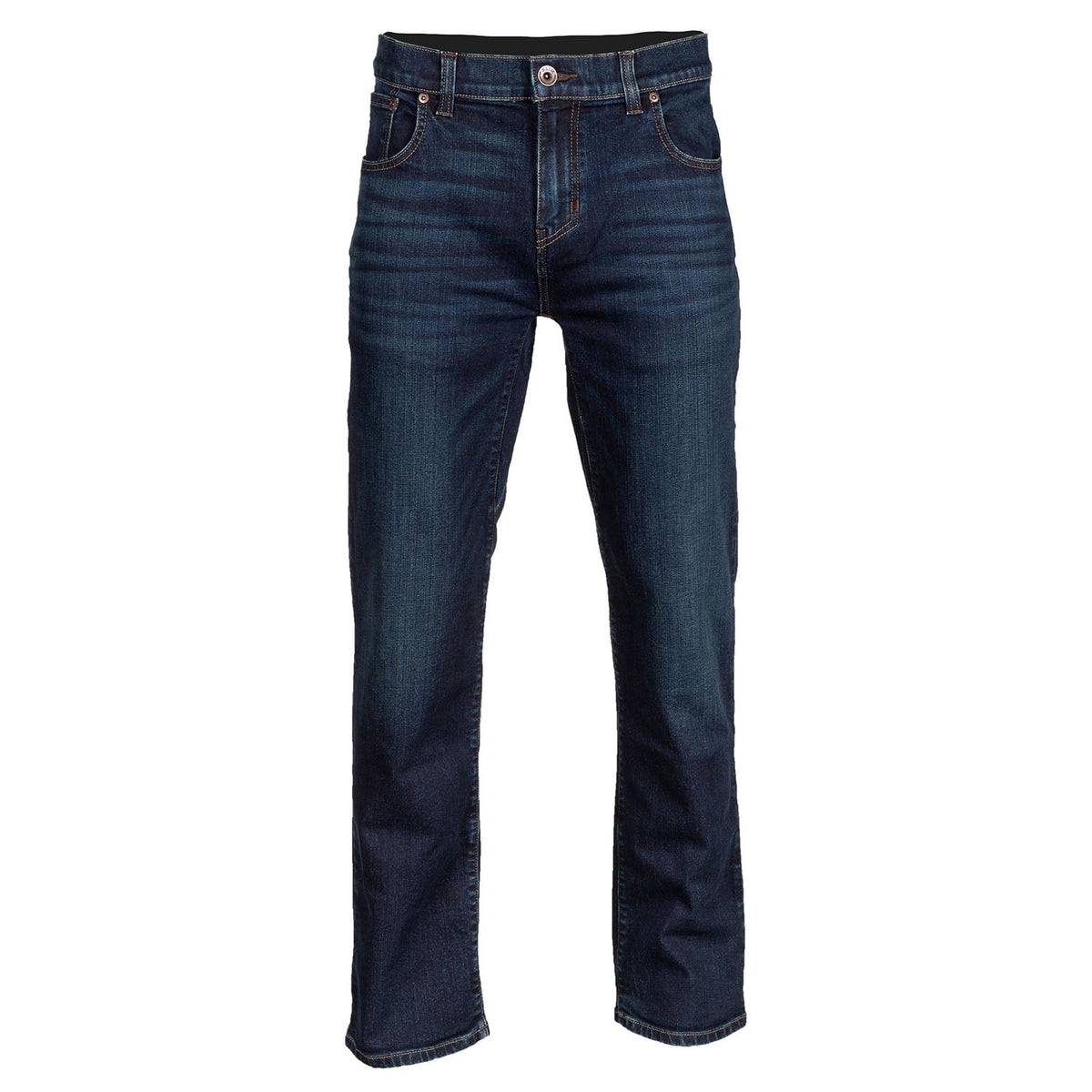 KLIM Unlimited Straight Stretch Denim Jeans, side view