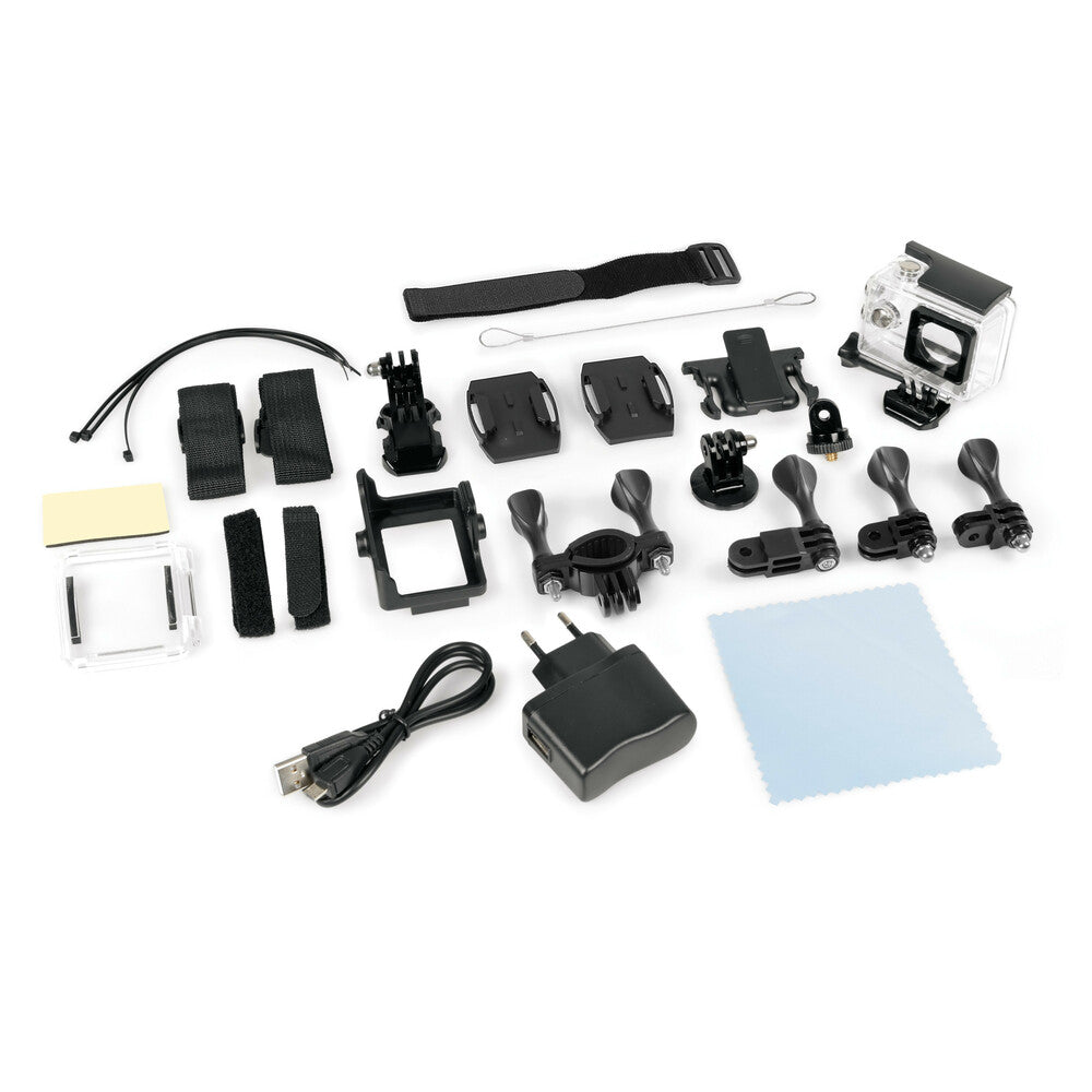 LAMPA ACTION-CAM 3, SPORT CAMERA 4K WITH REMOTE AND ACCESSORY KIT