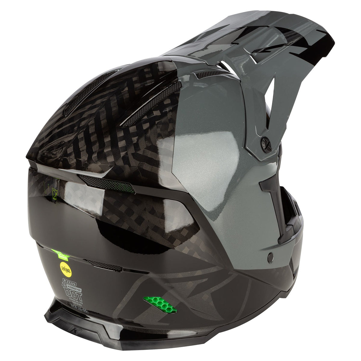 KLIM F5 Koroyd Helmet, rear view