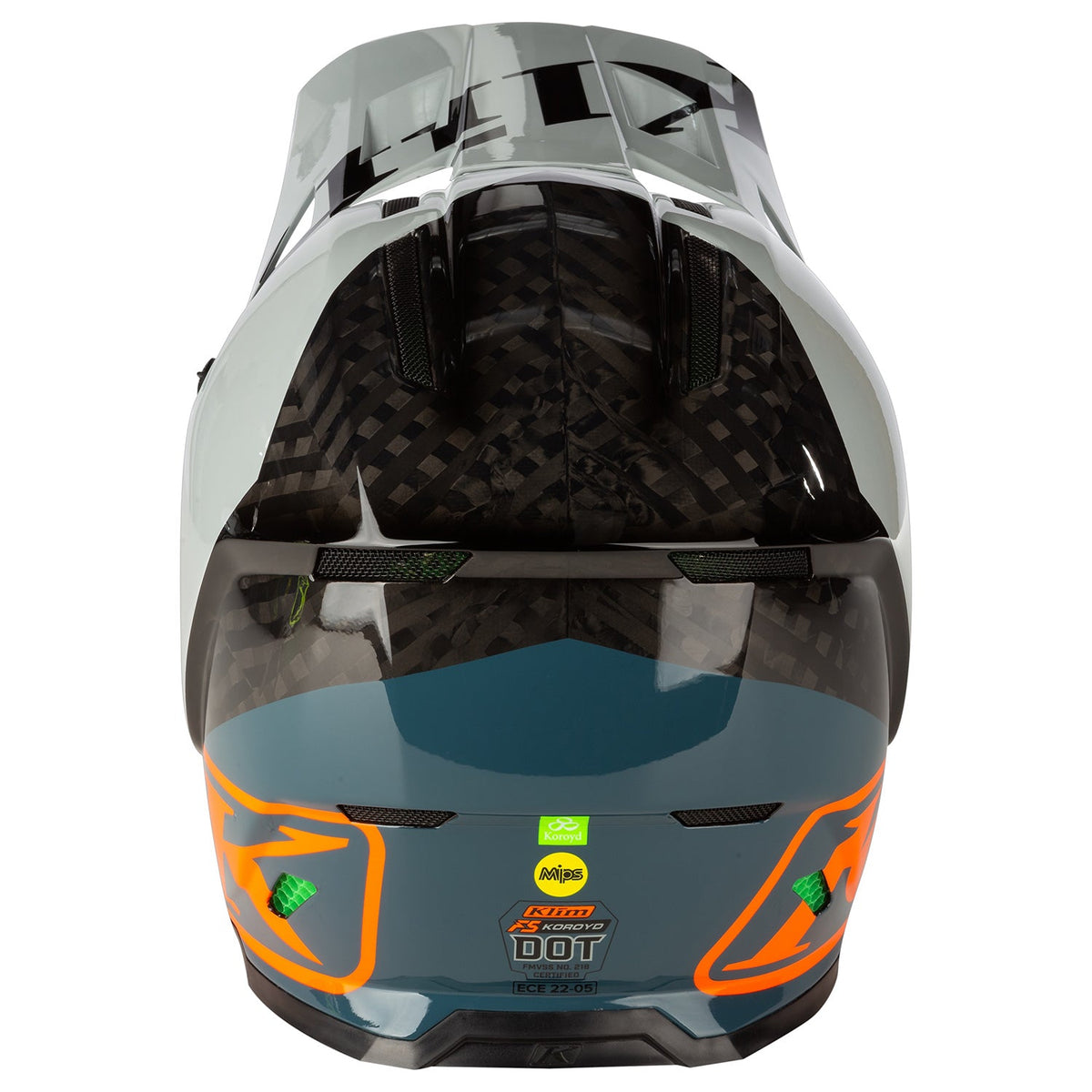 KLIM F5 Koroyd Helmet, inside view