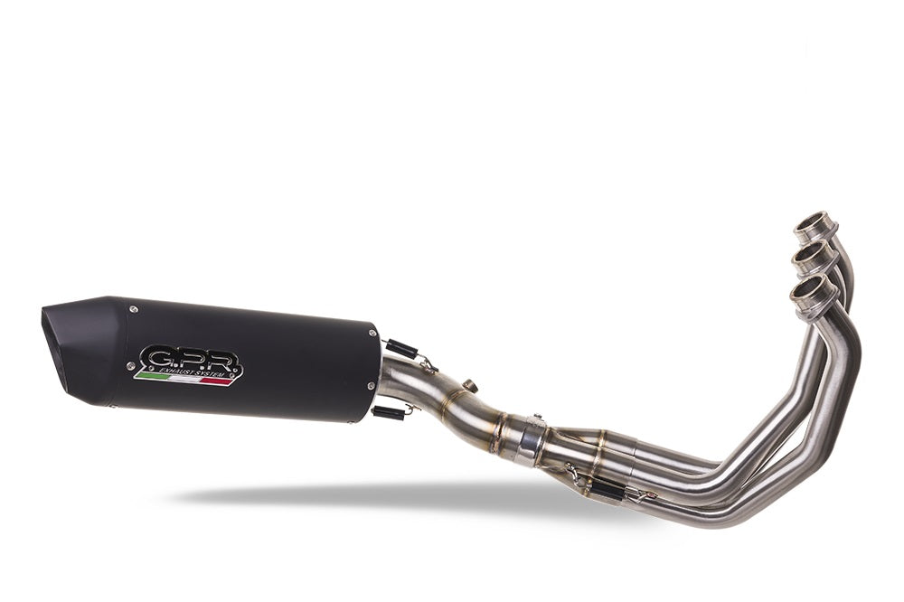 GPR Furore Nero Exhaust – Yamaha Mt-09 Tracer 900 2015/2016 e3 2015/2016