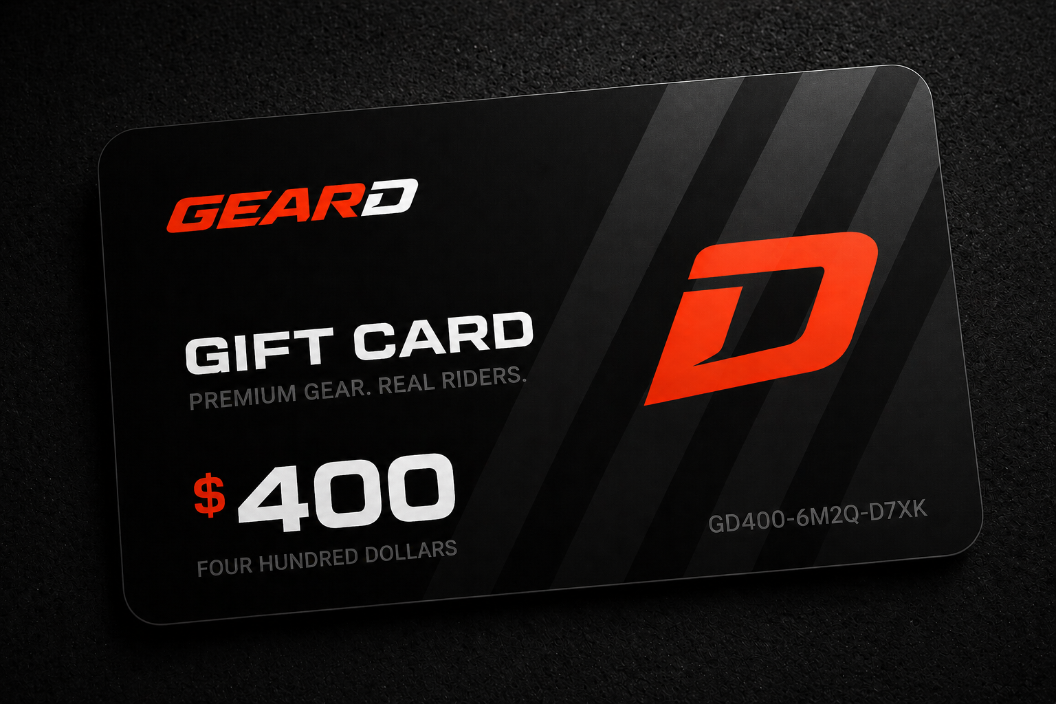 GearD Gift Card — The Rider's Choice