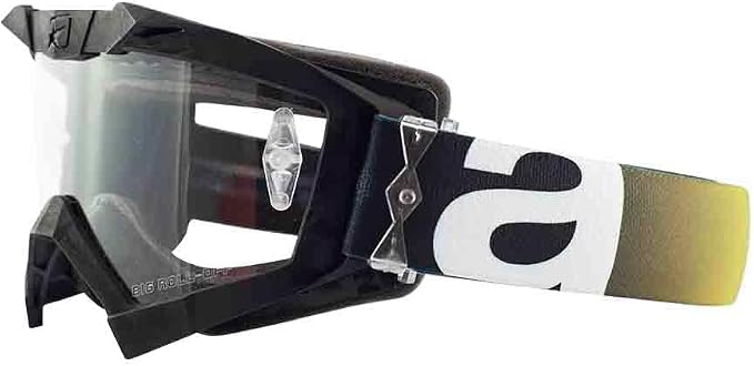 Ariete Adrenaline Primis MX Goggles Black/White, Clear Lens