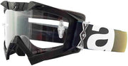 Ariete Adrenaline Primis MX Goggles Black/White, Clear Lens