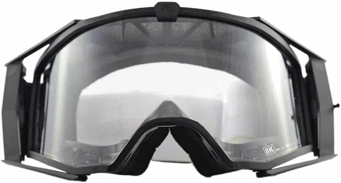 Ariete 8K ARI 9-2 MX Goggles Black/Yellow, Clear Lens